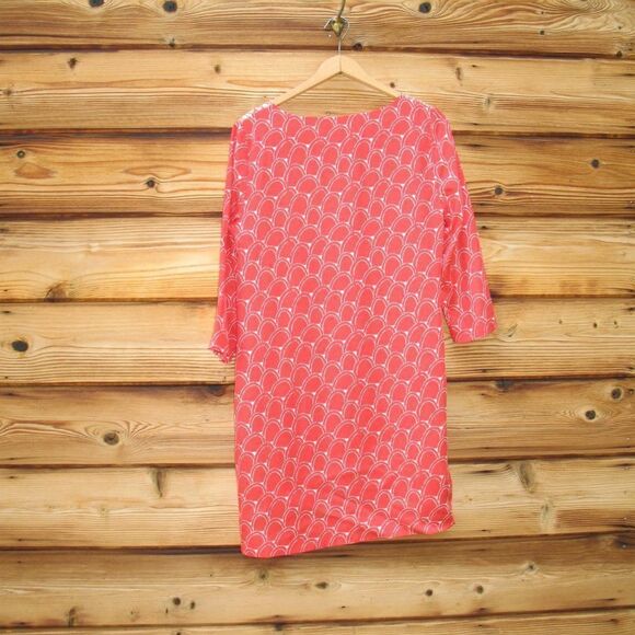 Boden Ingrid Red Silk Dress - Picture 6 of 9